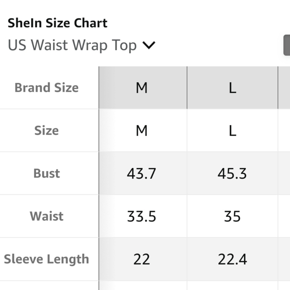 Shein Wine Bell Sleeve Waist Tie Surplice Front Crop Top Size L - Picture 8 of 8